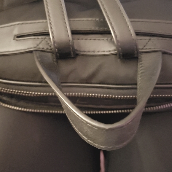 ⭐️MICHAEL KORS TOBY MEDIUM BLACK SUEDE LEATHER BACKPACK - Picture 7 of 15